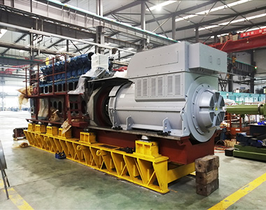 贵州省盘州红达瓦斯电站项目配4台云顶国际集团6极高压1550KW/10.5KV