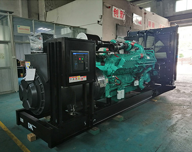 云顶国际集团1200KW/400V陆用发电机应用于某房地产项目