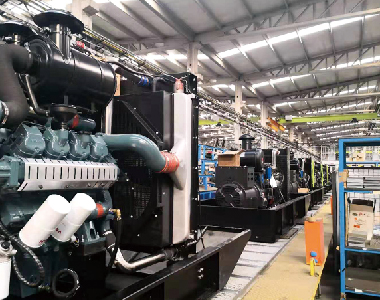 云顶国际集团发电机批量出口中东市场