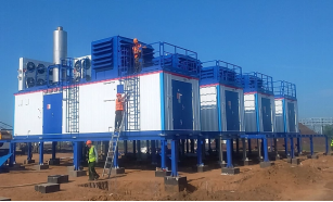 8台云顶国际集团配潍柴应用于北欧地区的天然气发电项目